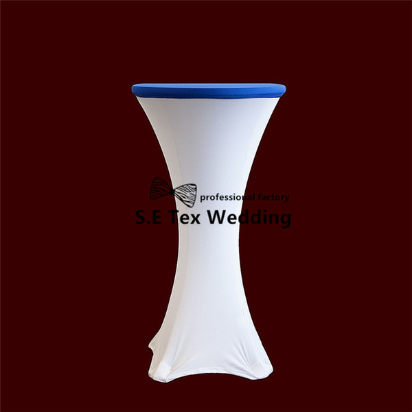 Mix Color Lycra Spandex Cocktail Table Cover \ Wedding Table Cloth For Party Event Decoration Free Shipping