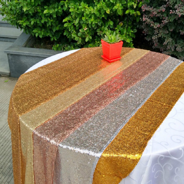 100*150cm Rectangle Sequin Cloth Sequin Tablecloth 4 Color Sequin Table Cloths Sparkly for Wedding Party Event Table Decorations