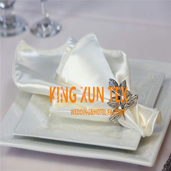 Cheap Price Satin Table Napkin For Wedding Table Cloth And Event Decoration