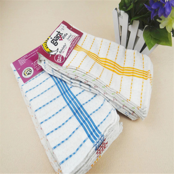 30*30cm High Quality Kitchen Cleaning Set Washing Towel Wiping Rags Sponge Scouring Pad Microfiber Dish Cleaning Cloth