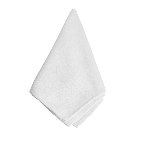 Wholesale 12 Pcs/Lot Fabric Table White Polyester Napkins 28X28CM White Wedding Event Decor free shipping