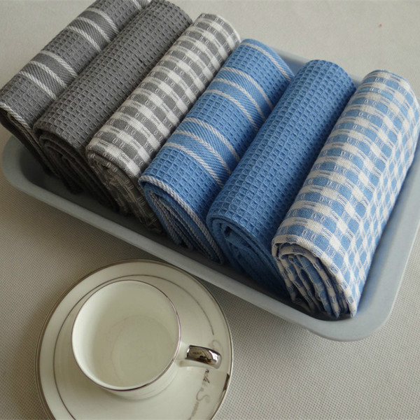 All kinds of Environmental protection Tea towel Living Textiles Cottom napkin Kitchen napkin A set of three