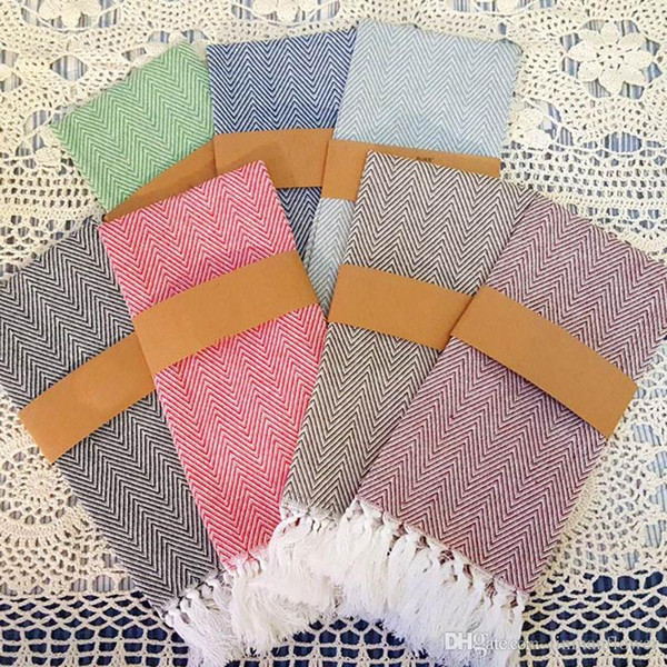 New Arrival knitted cotton tassel napkin home kitchen tea towels table placemats dishcloth 100% Cotton 40*60cm