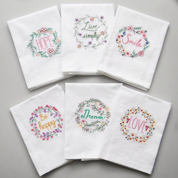 Pure Cotton Super Absorbent Restaurant Fashion Printed Table Napkin Wedding Party Table Cloth Cotton Dinner Design Decoration