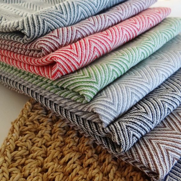 Wholesale household items, 2018 new original popular plain fabric napkins, artificial tassels woven napkins, placemats, 7 colors