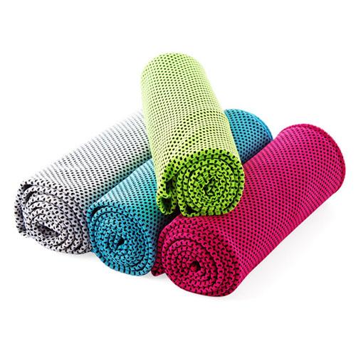 Hot sale sport towel fast cooling towel cozy ice cold 100cm size absorbent enduring running jogging gym sport chilly pad instant cooling