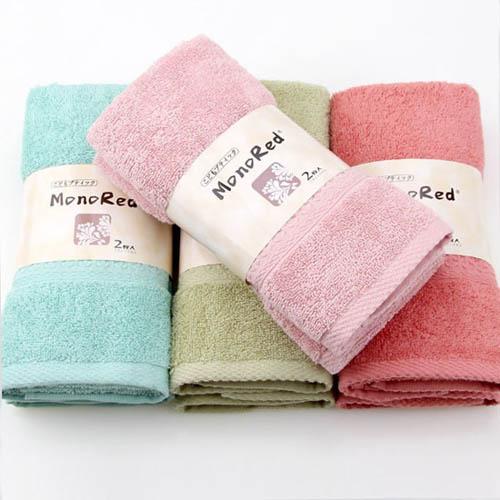 Pure cotton towel square face towel 74cm*33cm white coffee pink grey pure color towel high quality healthy nature daily use bath gift