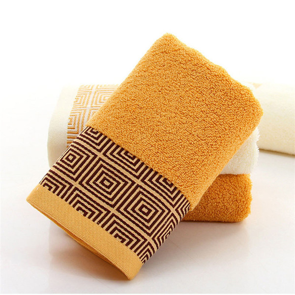 HELLOYOUNG Soft Bamboo Fiber Face Towel For Adults Thick Bathroom Super Absorbent Towel 35x75cm