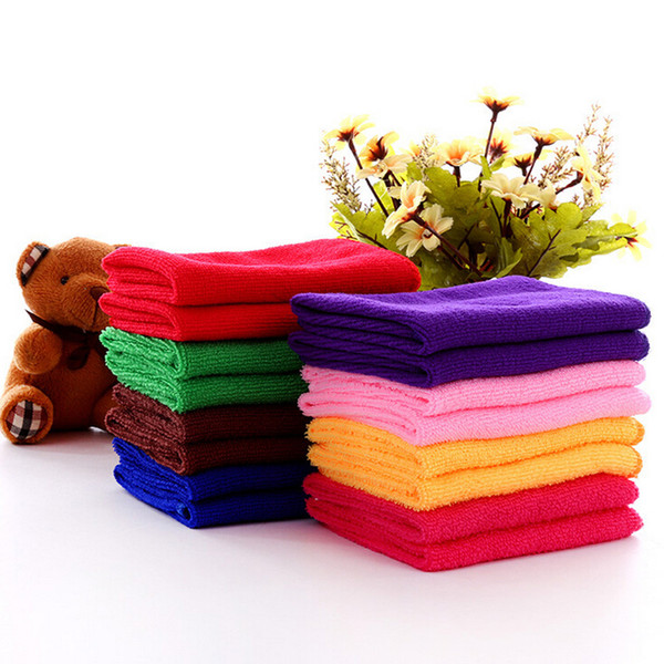 Luxury Soft Microfiber Cotton Hand Face Car Cloth House Cleaning Towel Practical Wholesale size 25*25cm 30*30cm