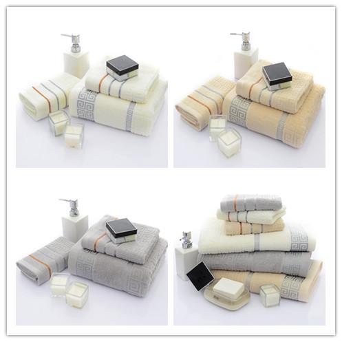 New Arrivals washed cotton Towel bath towel 3 piece suits Large Absorbent Bath Towels Home Bathroom for all the ages.