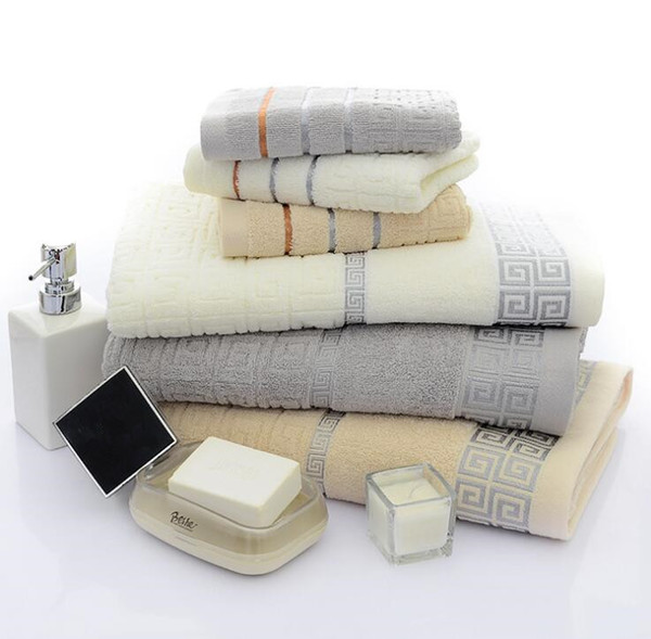 High quality washed cotton Towel bath towel 3 piece suits Large Absorbent Bath Towels Home Bathroom for all the ages.