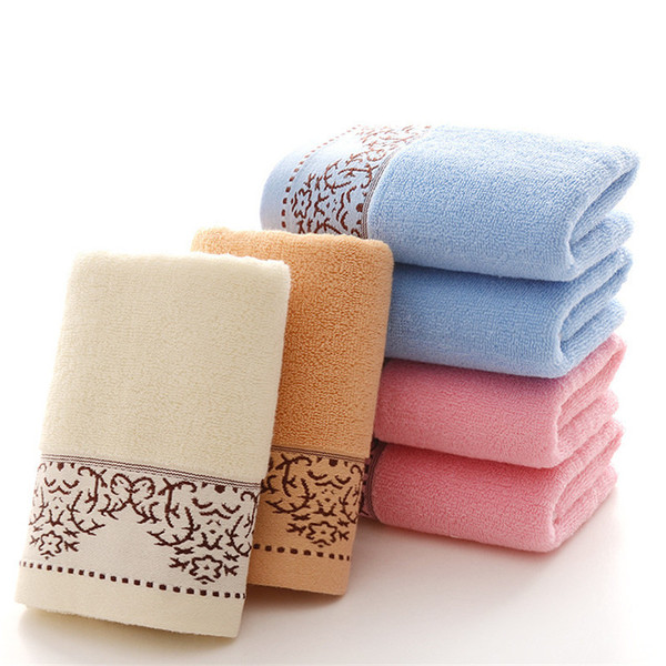 1pcs 34*75cm High Quality jacquard Soft Face Towel Coon Hair Hand Bathroom Towels badlaken toalla Toallas Mano Gift 42047