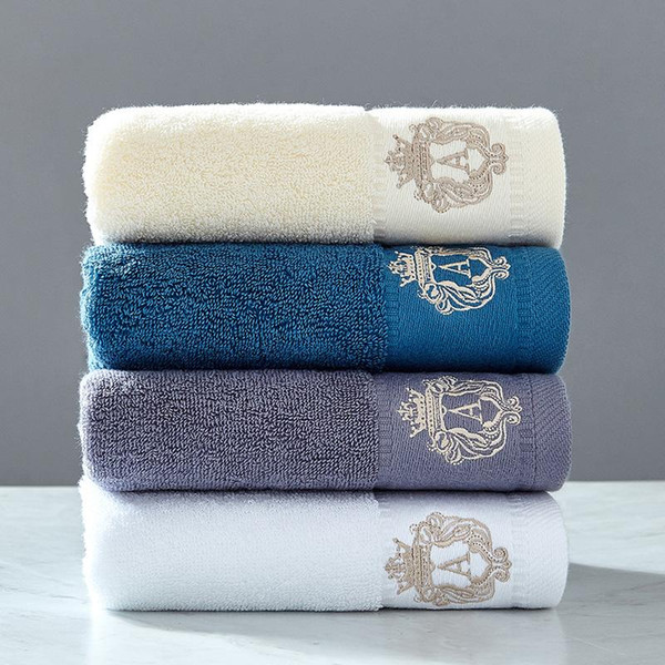 52 High-grade 100% cotton Towel set bathtowel + facetowel set soft bath face towel handtowel Bathroom sets