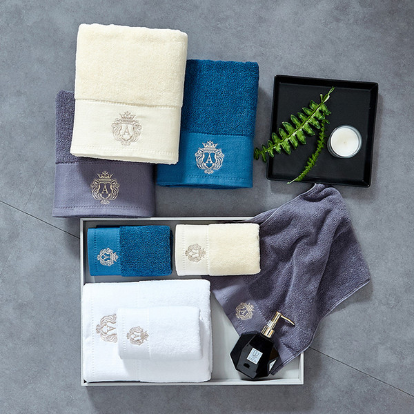 Austin bath towel set 100% cotton Comfortable Water absorption Cotton Bathroom Towels for Adults