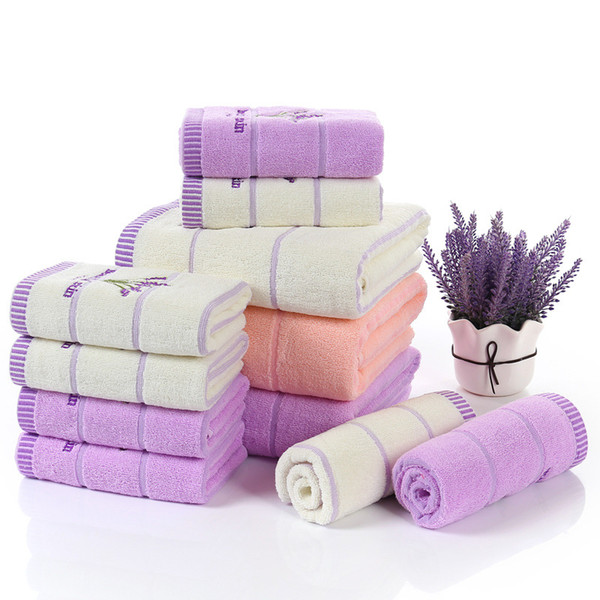 Plus lavender large towel adult men and women tube top bath towel cotton thick absorbent bathroom suite gym