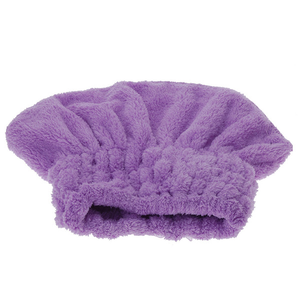 Fashion Hot Home Textile Useful Dry Hair Hat Microfiber Hair Turban Quickly Dry Hair Hat Wrapped Towel Bathing Cap