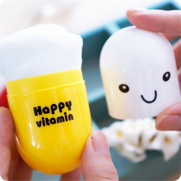 1pc Towel Multifunction Pills Compressed Towel Handkerchief Hand Towels Camping Travel Essentials Color Random HB