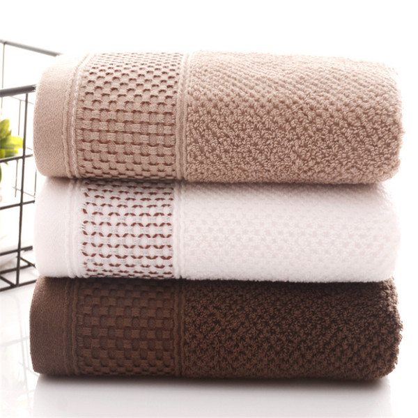 Towel wholesale factory direct adult cotton wash towel 34*74cm high grade textile custom towel