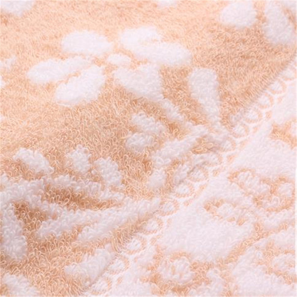 1pcs Flower Pattern 33*74cm Bamboo Fiber Soft Face Towel Cotton Hair Hand Bathroom Towels badlaken toalla Toallas Mano 42031