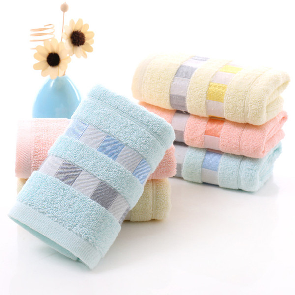 New 100% Cotton Face Clean Absorbent Antibacterial Towel Soft Comfortable Embroidered Microfiber Gym Sports Towels 33*73CM