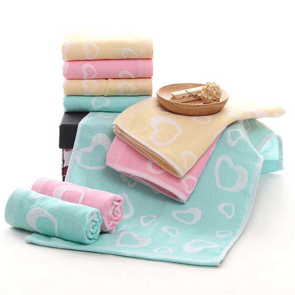 Cotton 1PC Soft Quick-Dry Face Towel Shower Towel Lady Fashion Girl Kids 25*50cm