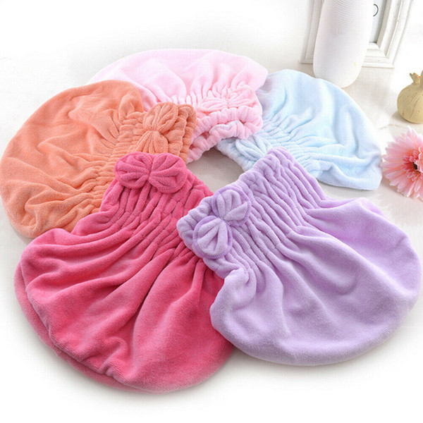 1x Magic Dry Hair Cap Quick Dry Shower Cap Super Absorbent Microfiber Hair Wrap Towel