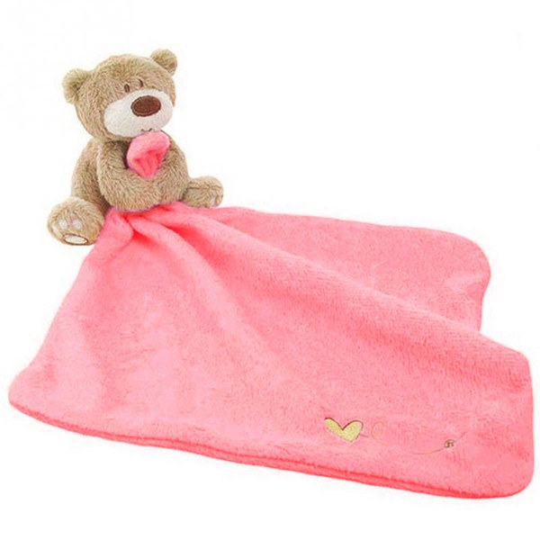 Trendy Cartoon Printing Children Towels Super Soft Baby Care Towel Strong Absorbent Baby Bathing Towel Bear Blankie