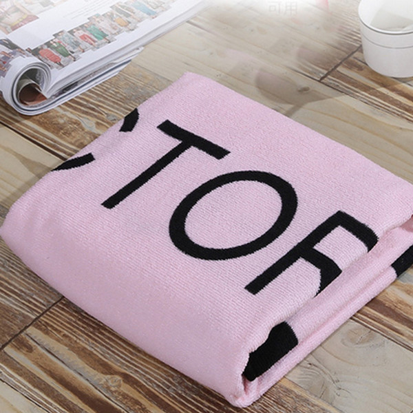 NEW Pink Bath Beach Towel 70*140cm Women Summer Sports Towels Bathroom Towels Mat Drying Washcloth Body Shower Outdoor Towel