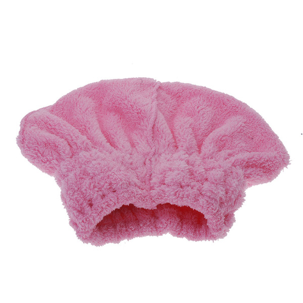 New Arrive Home Textile Useful Dry Hair Hat Microfiber Hair Turban Quickly Dry Hair Hat Wrapped Towel Bathing Cap