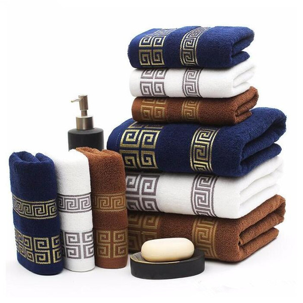 High quality 3pcs/set cotton bath towel set jogo de toalhas de banho 1pc bath towel brand 2pcs face towels CNY631