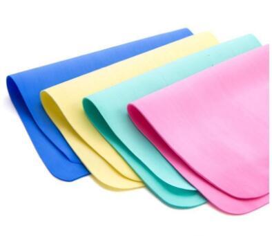 Free shipment JI-095 Multi-suede cloth, super-absorbent kitchen sink clean towel to wipe scouring pad 1pcs wholesale