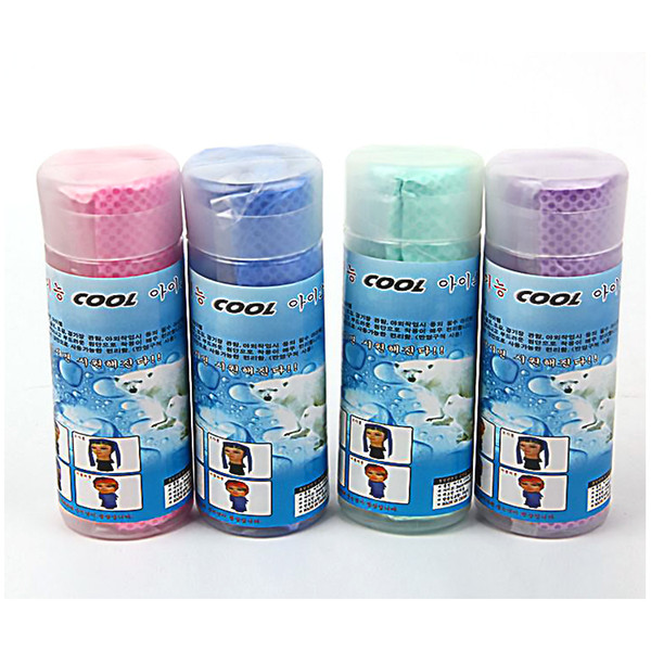 Unisex Coolcore Cold Towel Summer Sports Ice Cooling Towel Hypothermia cool Towel 80*34cm for sports children Adult free shipping