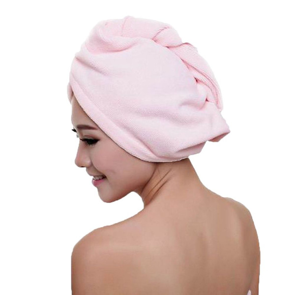 23x56cm Microfiber Bamboo fiber Magic Drying Turban Wrap Towel/Hat/Cap Hair Dry Quick Dryer Bath Salon Towels Home Neccessity