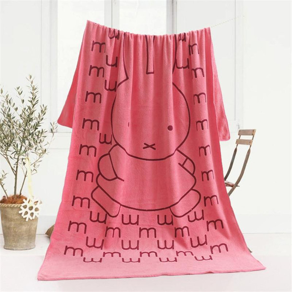 BZ363 Cartoon pattern Bath Towel for Adult Bath Swimming Wrap Blanket Quick Dry Pool Sheet Beach Towel Home decoration