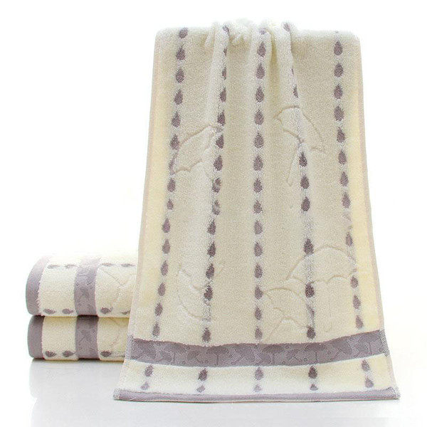 Cotton Towel bamboo fiber raindrop Small umbrella soft gift towel Thicken Water absorption Face towel Home Textiles