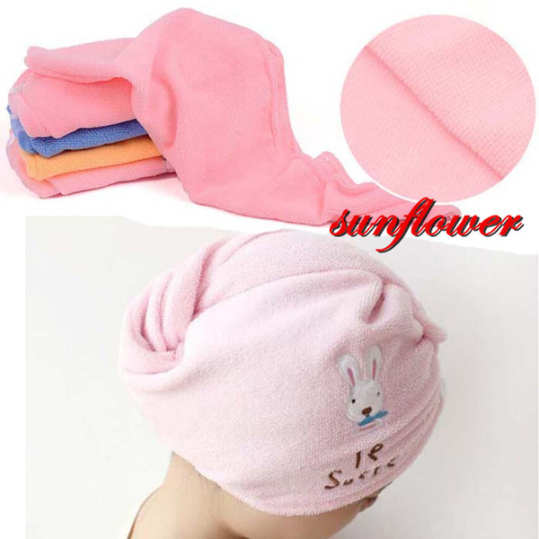 2017 New Magic Womens Girls Hair Drying Towel Head Wrap Hat Cap Quick Dry Towels Bathing Tool Bathroom Supplies