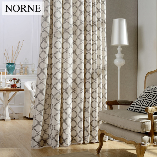 Norne Printed Blackout Room Darkening Curtain,Window Panel Drapes Thermal Insulated Privacy Assured curtains for Living Room Bedroom.