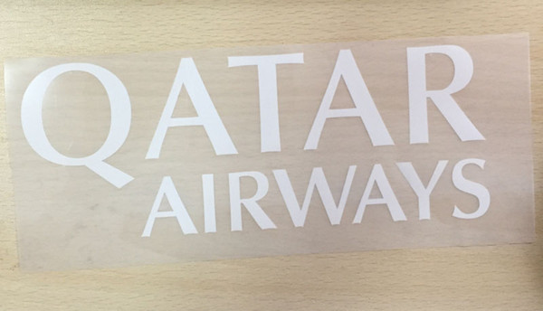 2014-2015 La Liga QATAR Airways Sponsor Patch Soccer Badge