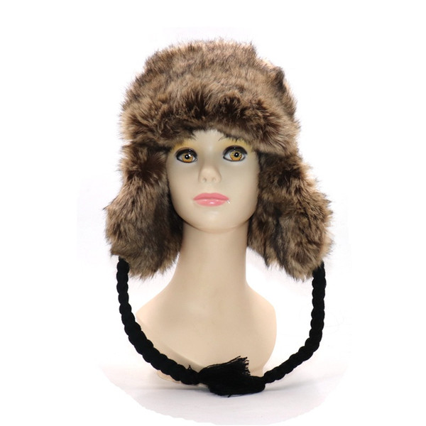 Hot high-end luxury fur hat Men's fox fur hat Lei Feng cap ear cap fur necessary hat freeshipping