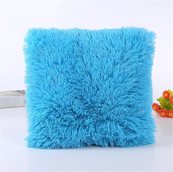 Soft Plush Cushion Cover Decorative Pillow case Soft Plush Cushion Cover Decorative Pillow Covers Plush Cushion Cover 43*43CM