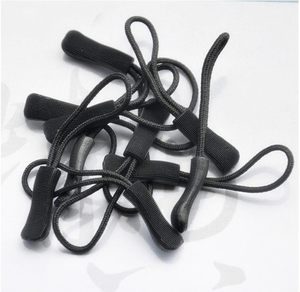 Zipper Puller apparel luggage bag sportwear strong nylon core zip fixer tags with 4 different colors