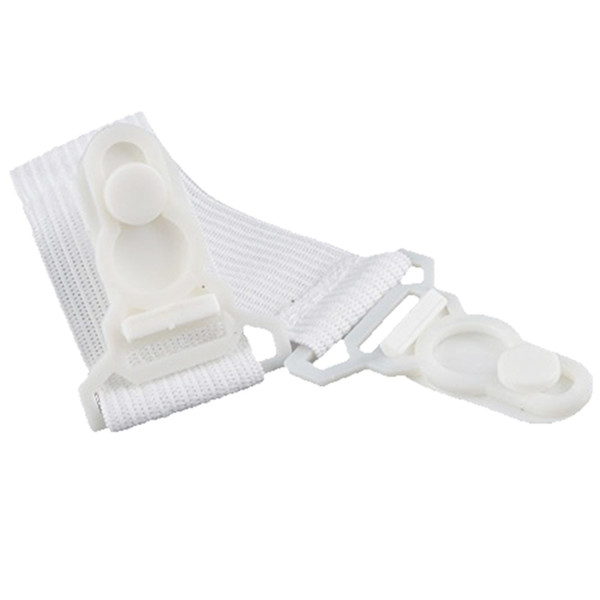 12pcs Fitted Bed Sheet Mattress Grippers Suspenders Elastic Garter Fastener Holder Clips Straps Rubber Button Hook White