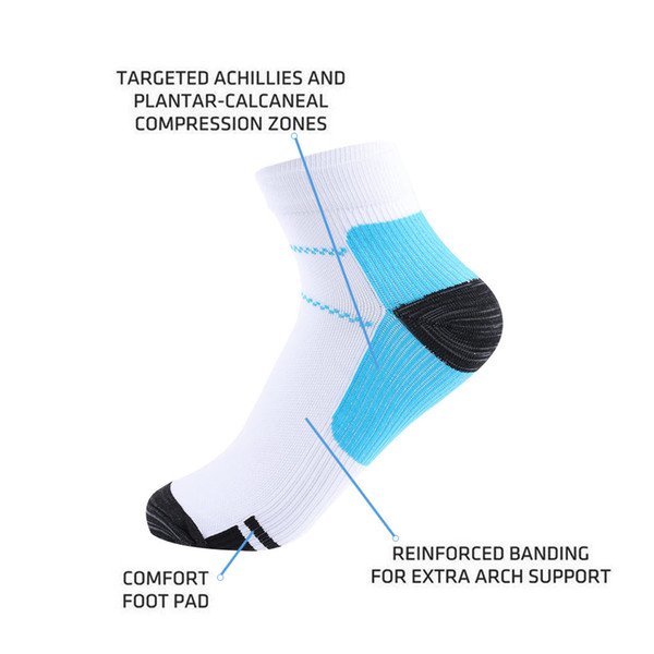 free ship1Pr High Quality Foot Compression Socks Venous New Sock For Plantar Fasciitis Heel Spurs Arch Spurs Pain Comfortable Socks AJI-967