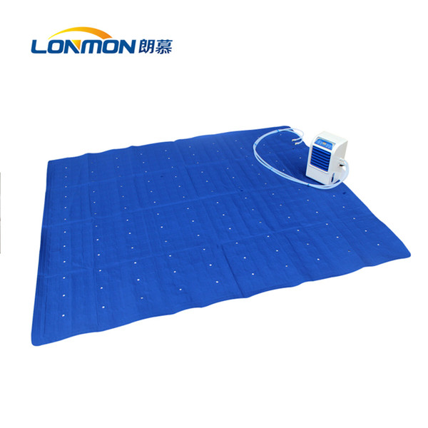 Top quality water cooling mattress with air conditioner fan PVC material 160X140cm Home Textiles cooling water bed mattress