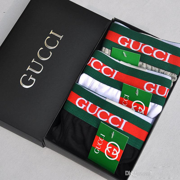 Luxury Boxers Designer Brand Men's Breathable Cotton Boxers G Letter Underwear Fashion Men Quality Underpants Size M-2XL