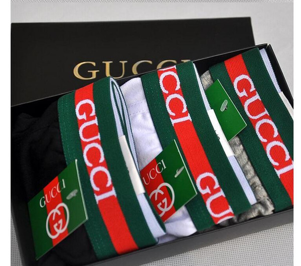2019 Men Underpants Designer Brand Boxers Cotton Breathable Boxer Shorts Men Underpants For Male With Box