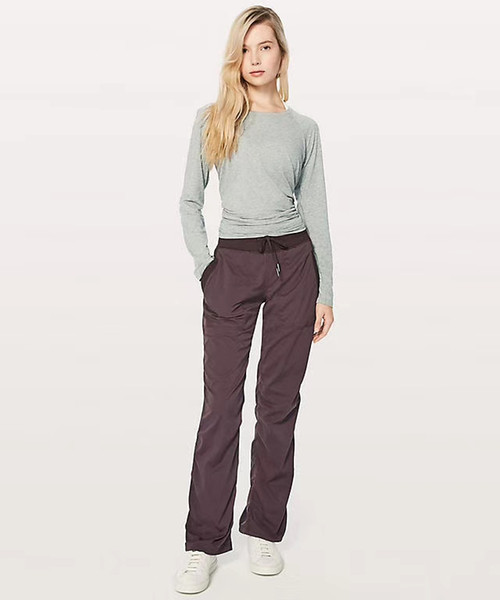 2018 new Studio Pant no line Women's Sports Tights Gym sweatpants Pantalon Femme yoga outdoor Studio Pant Jogging yoga Pants