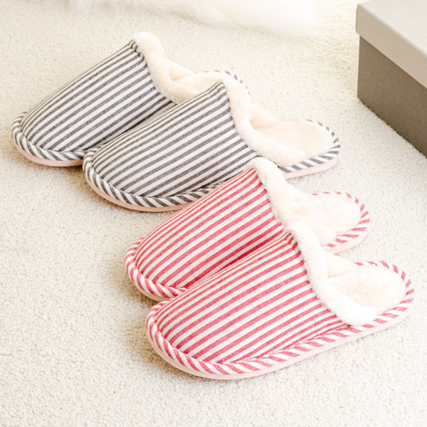 Slippers women 2018 interior house plush soft cute cotton Slippers Shoes non-slip floor furry Slippers women Shoes for bedroom