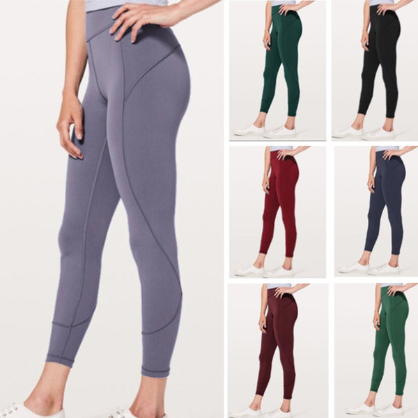 Leggings Sport Fitness Patchwork Full Length Plus Size Lemon Running Pants Tights Gym Yoga Pants Women Elastic Tracksuit HH9-2074