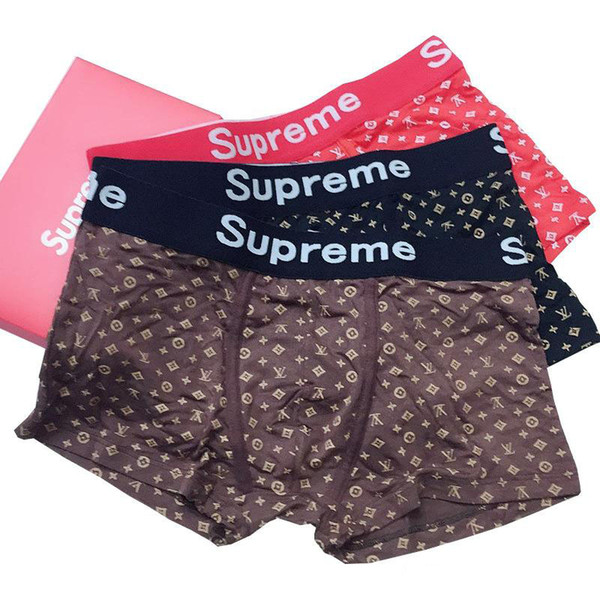 Sup Underpants Mens Boxers Designer Boxers Mens Underwears Brand Boxers Cotton Breathable Boxer Shorts Underpants For Male Male Underwears